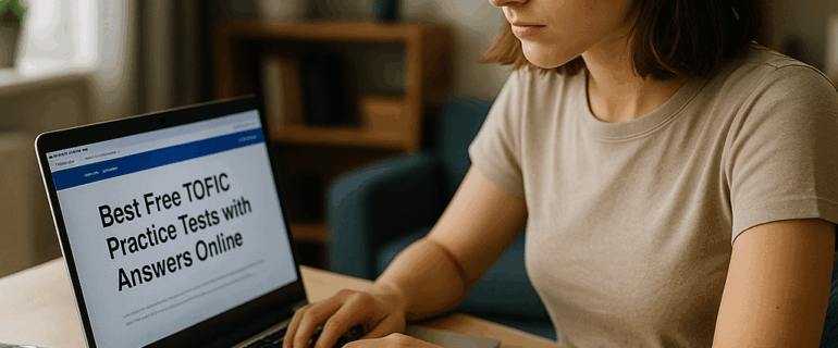 Best Free TOEIC Practice Tests with Answers Online